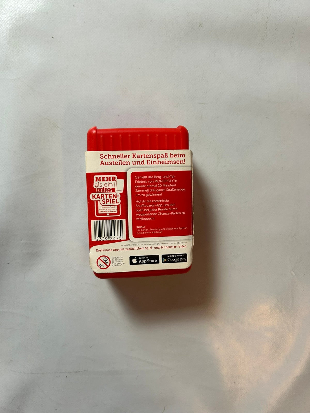 MONOPOLY DEAL SHUFFLE Hasbro 2017 Kartenspiel Spiel  Unbespielt - Ansicht 10