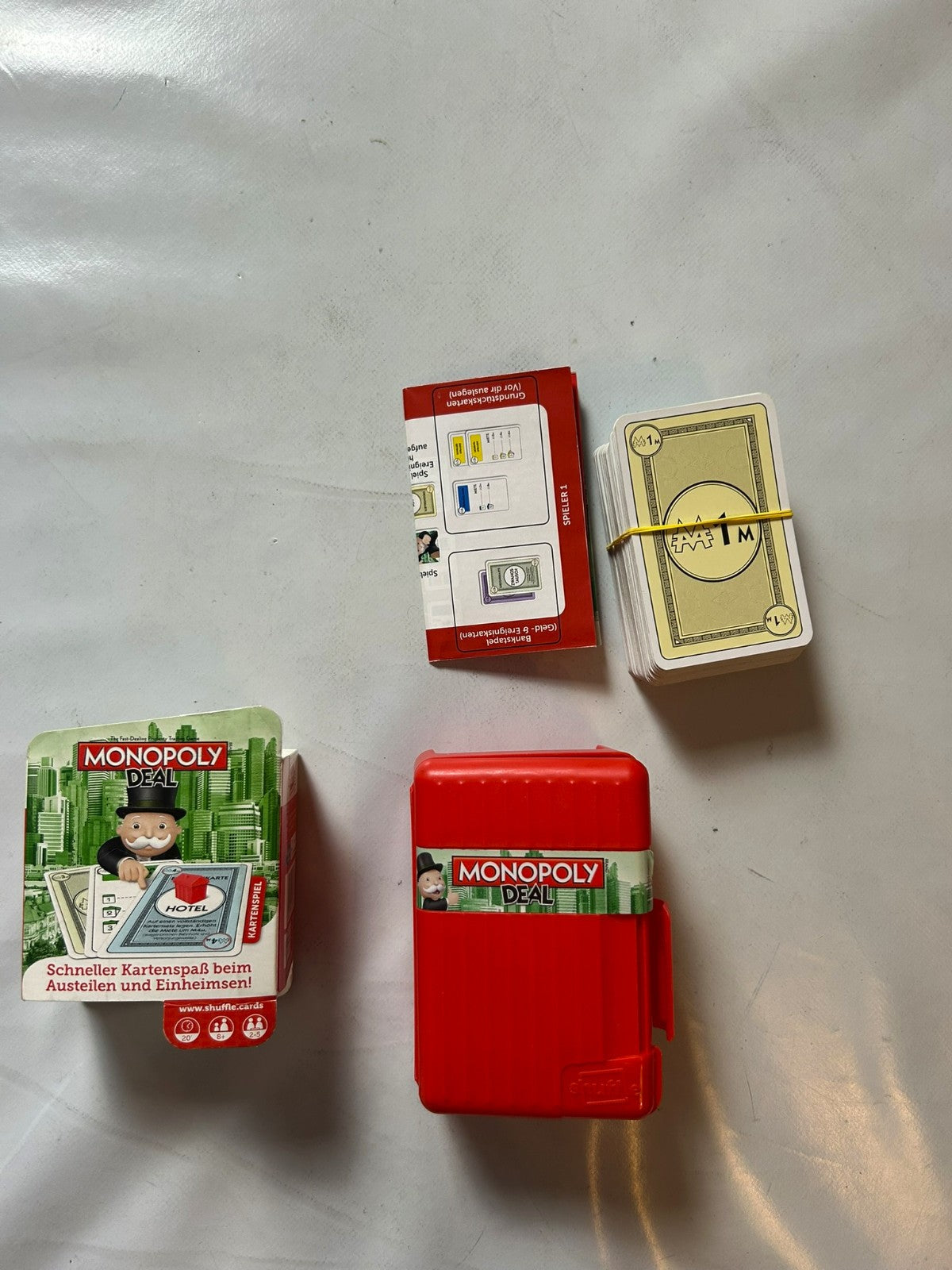 MONOPOLY DEAL SHUFFLE Hasbro 2017 Kartenspiel Spiel  Vollständig - Ansicht 6