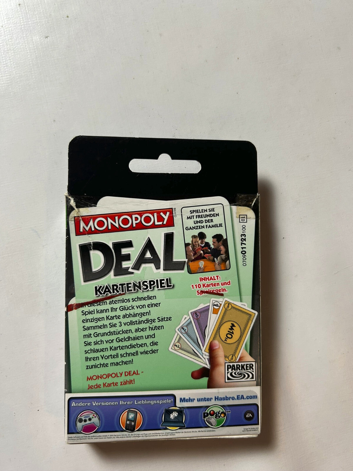 Monopoly Deal Spiel Parker Kartenspiel - Vollständig - Ansicht 5