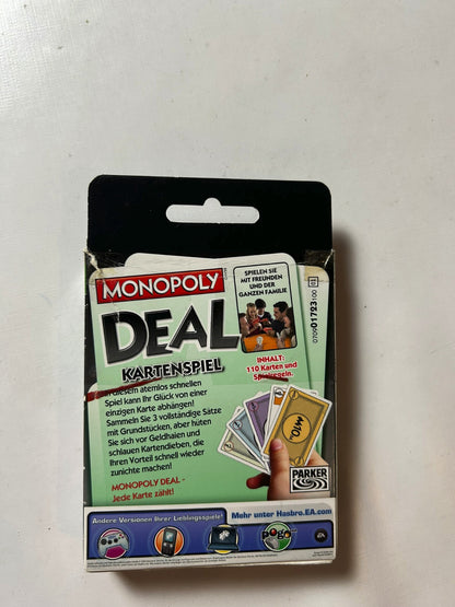 Monopoly Deal Spiel Parker Kartenspiel - Vollständig - Ansicht 5