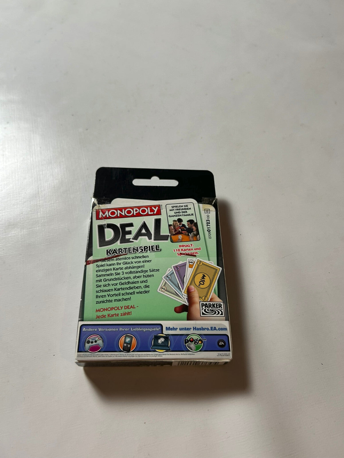 Monopoly Deal Spiel Parker Kartenspiel - Vollständig - Ansicht 6