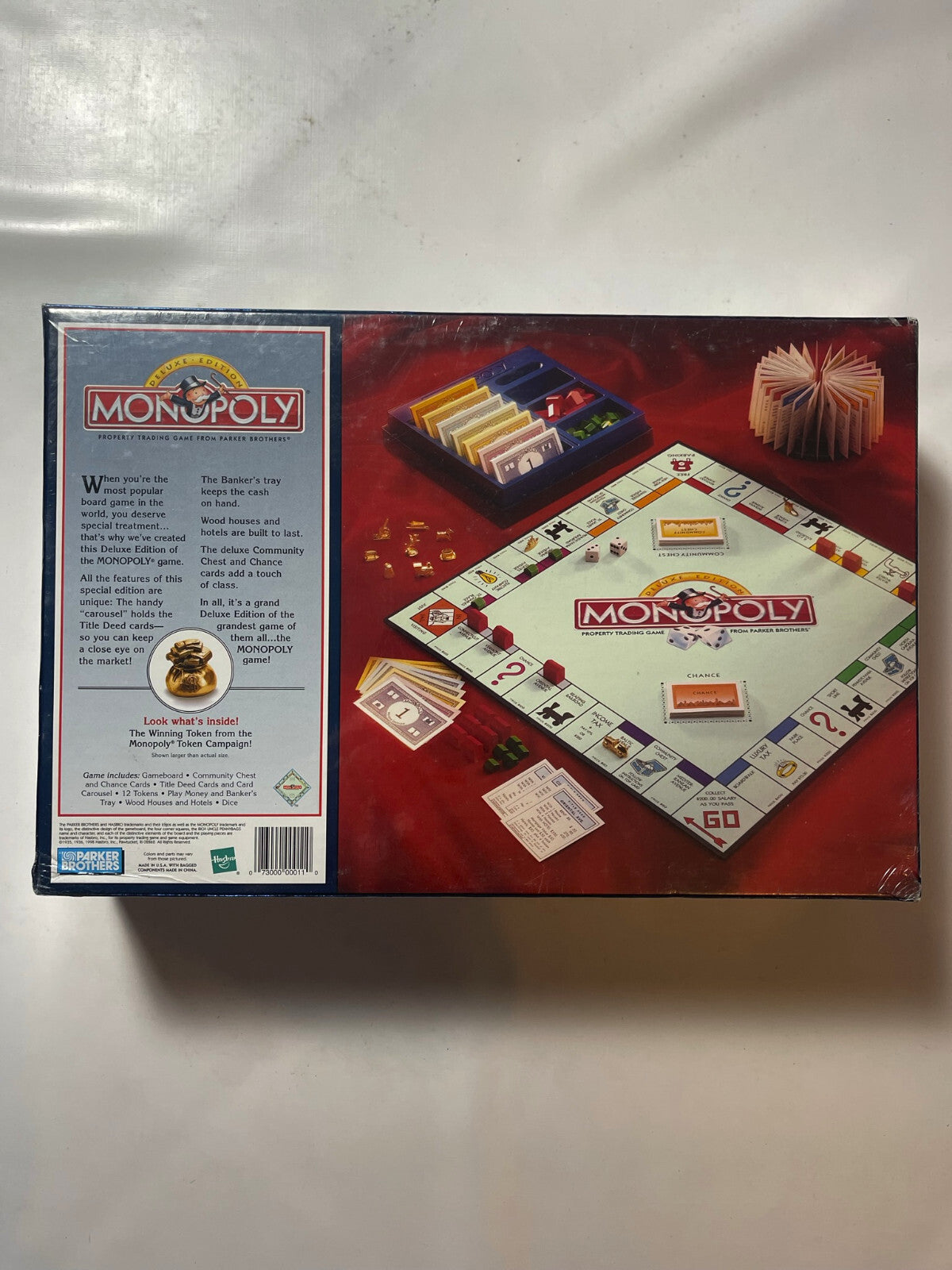 Monopoly Deluxe Edition Brettspiel Spiel Parker 1998 - Englisch - Neu in Folie - Ansicht 5