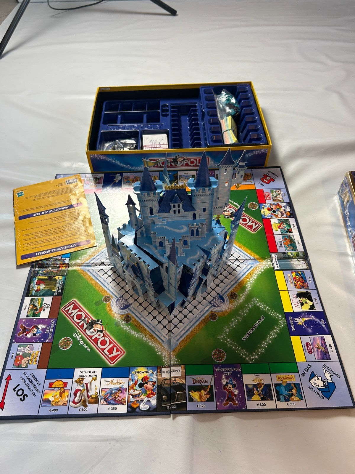 Monopoly Disney 3d Edition 3dSchloss Parker 2005  deutsch  Vollständig - Ansicht 11
