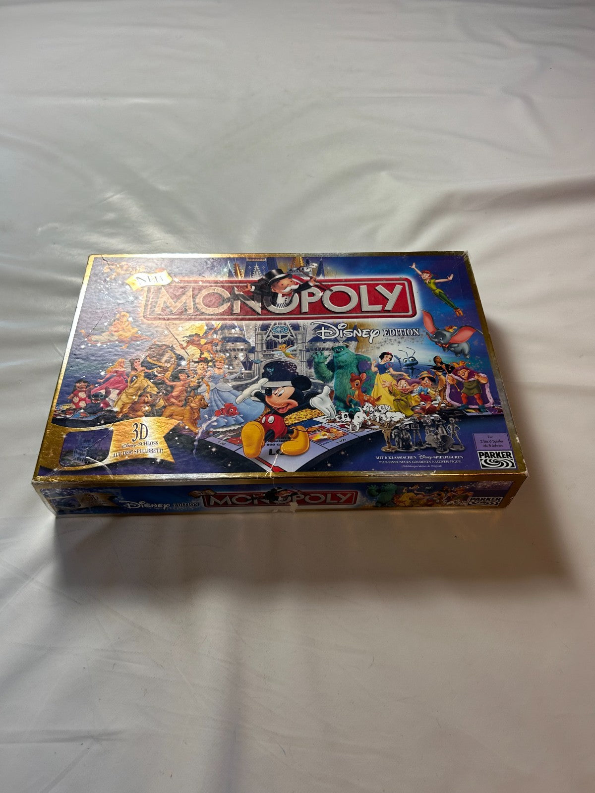 Monopoly Disney 3d Edition 3dSchloss Parker 2005  deutsch  Vollständig - Ansicht 3