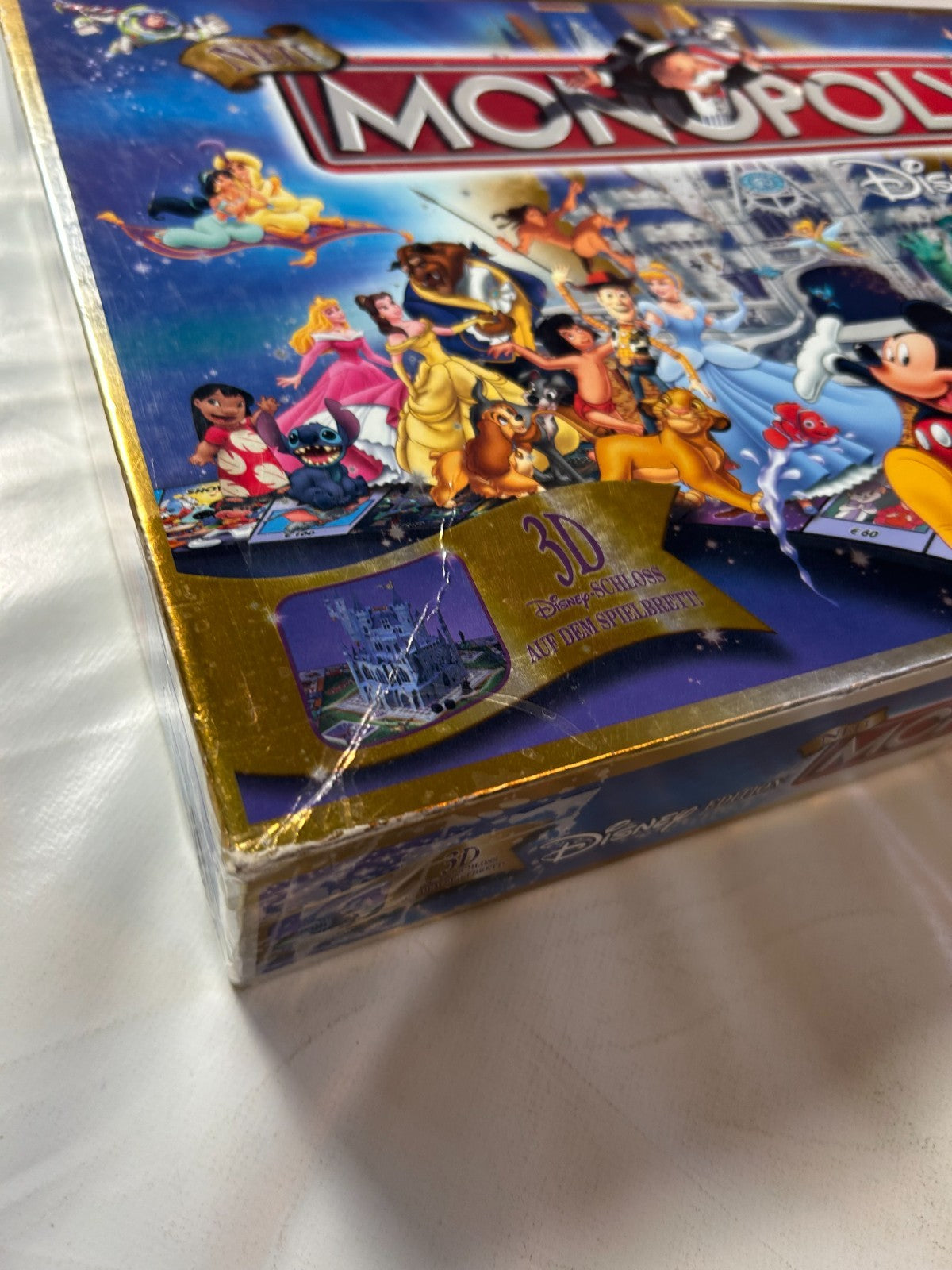 Monopoly Disney 3d Edition 3dSchloss Parker 2005  deutsch  Vollständig - Ansicht 5