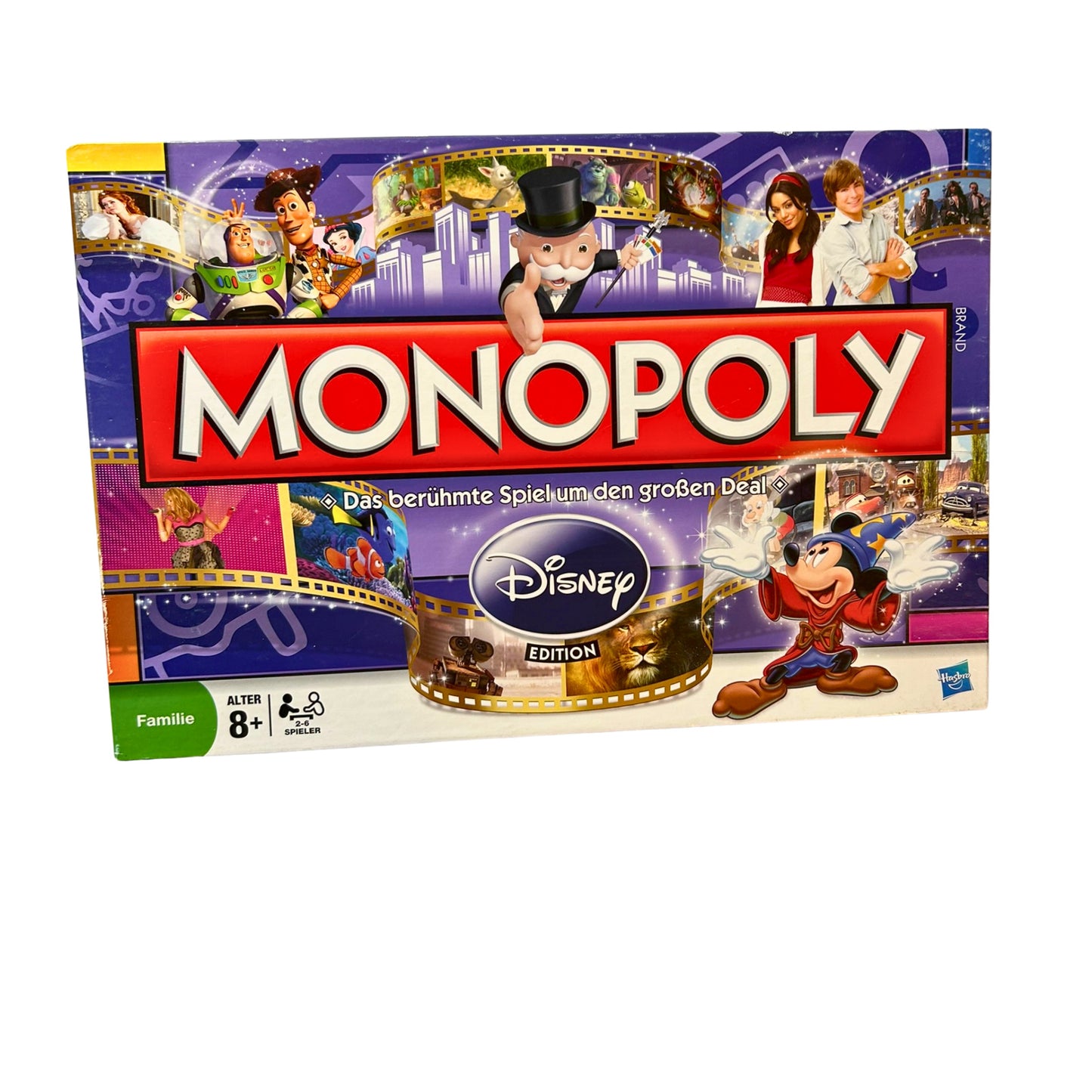 Monopoly Disney Edition 2009 Hasbro Brettspiel – SKU A7831 – Gesellschaftsspiel gebraucht kaufen bei Brettspielimperium