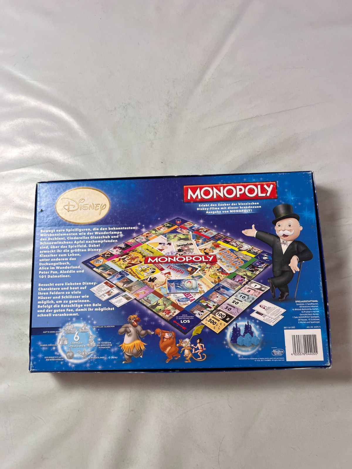 Monopoly Disney Edition Kinderspiel Hasbro 2017 Gesellschaftsspiel - Vollständig - Ansicht 11