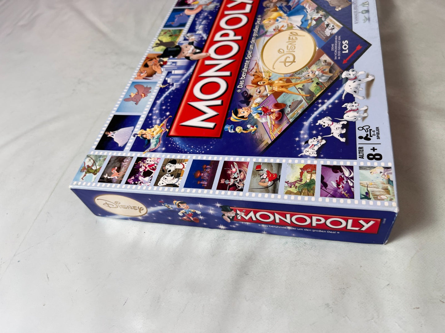 Monopoly Disney Edition Kinderspiel Hasbro 2017 Gesellschaftsspiel - Vollständig - Ansicht 6