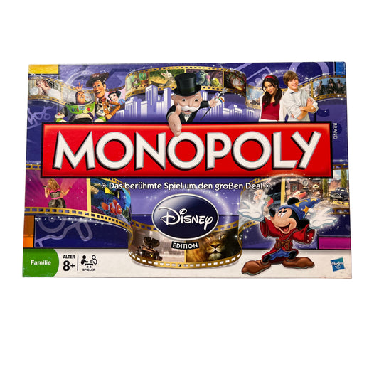 Monopoly Disney Edition- Parker 2009 – SKU A11721 – Gesellschaftsspiel gebraucht kaufen bei Brettspielimperium