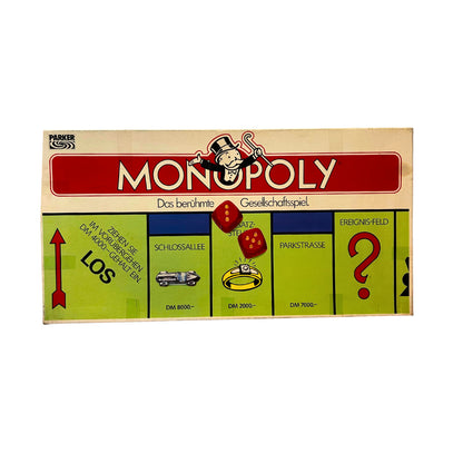 Monopoly DM - Parker 2-8 Spieler – SKU A12894 – Gesellschaftsspiel gebraucht kaufen bei Brettspielimperium