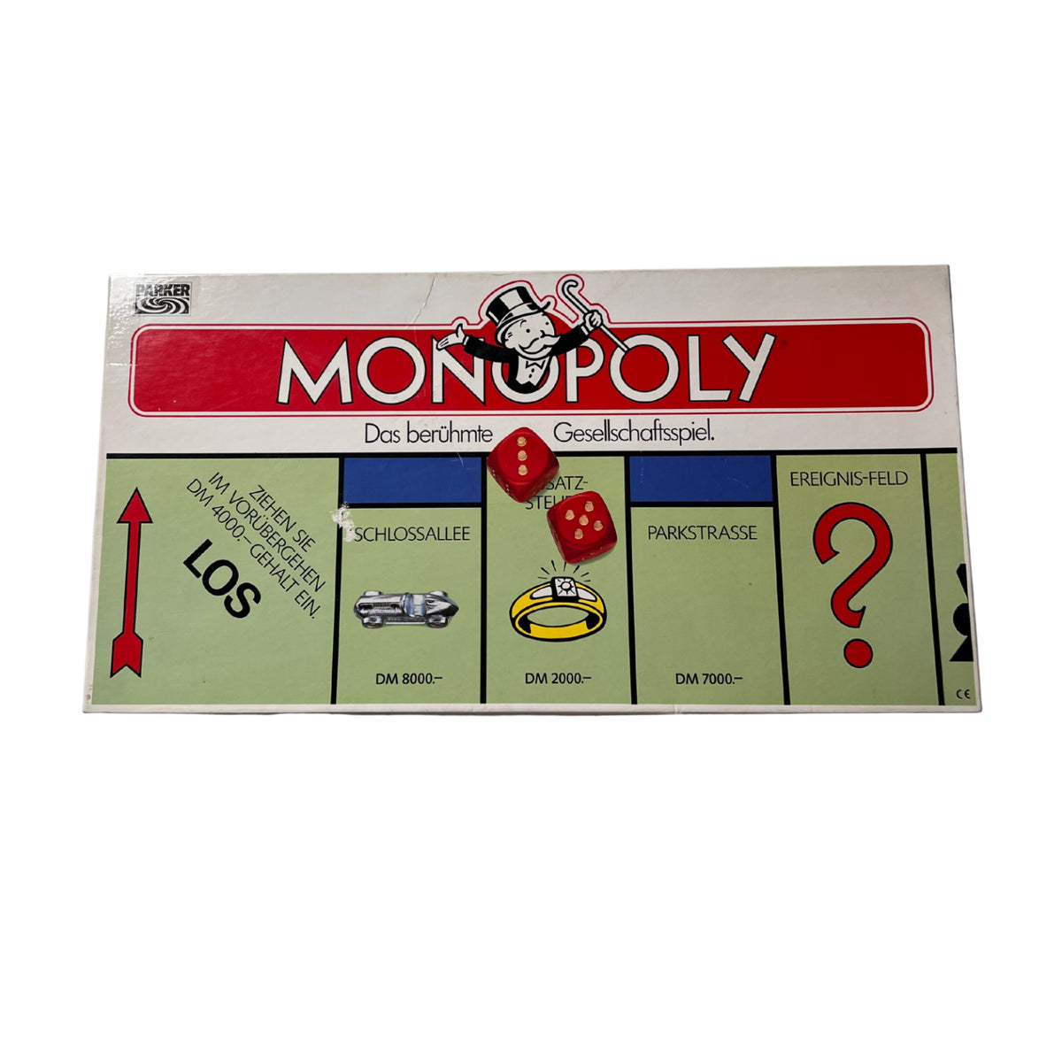 Monopoly DM - Parker 2-8 Spieler – SKU A13143 – Gesellschaftsspiel gebraucht kaufen bei Brettspielimperium