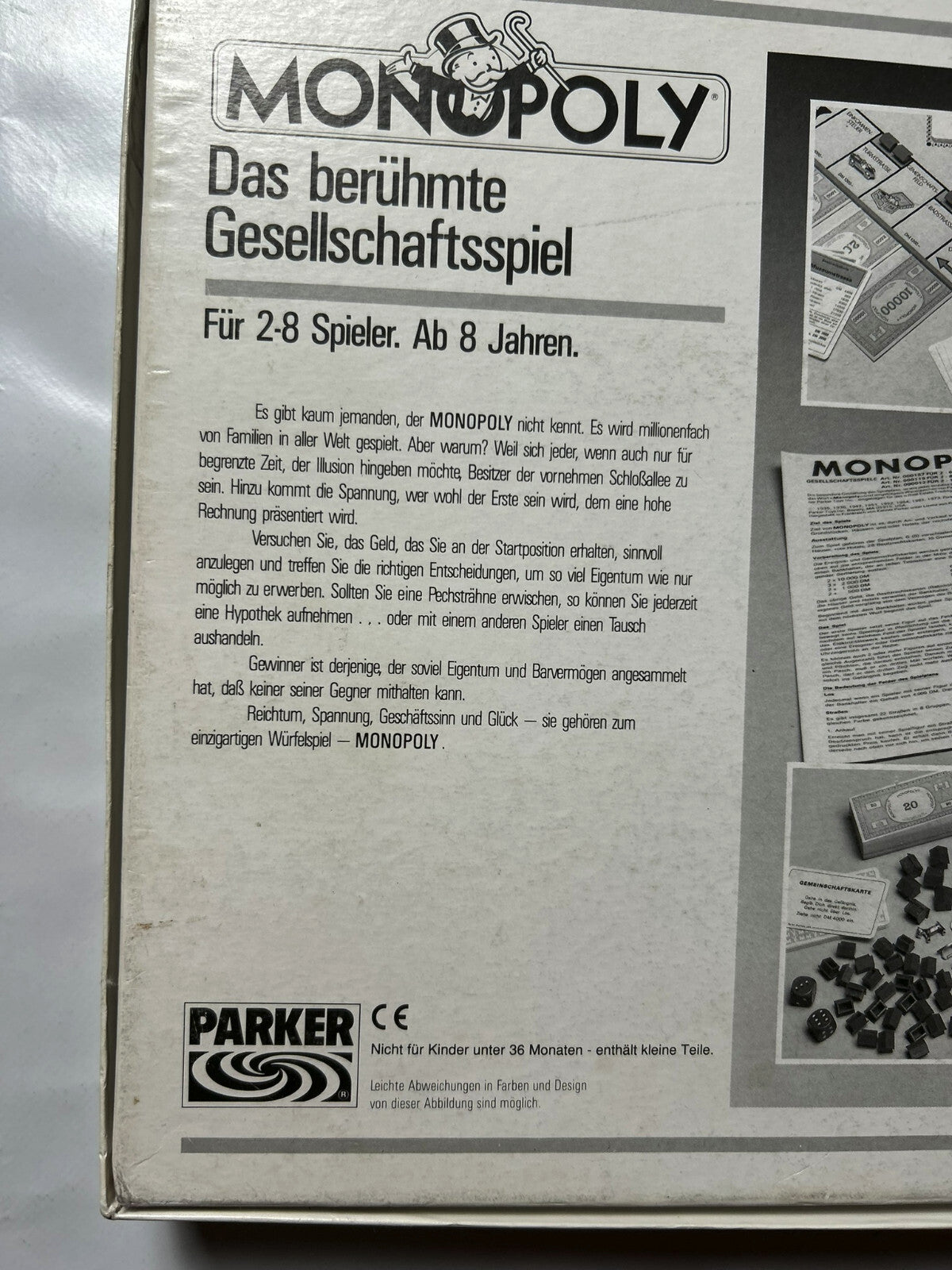 Monopoly DM  Parker 2-8 Spieler  Vollständig - Ansicht 18