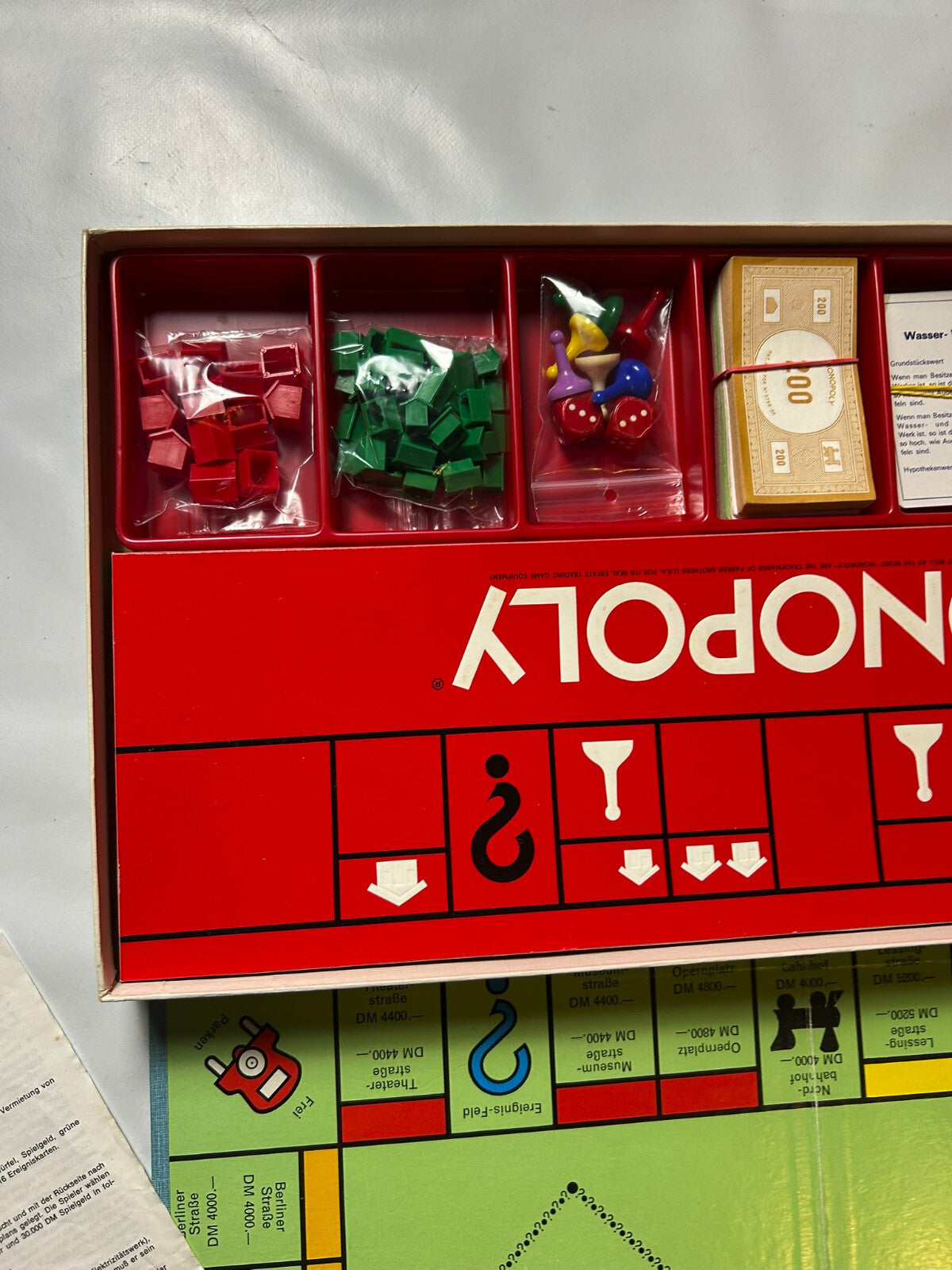 Monopoly DM Parker Spiel Brettspiel Retro 601 1009 - Vollständig - Ansicht 8