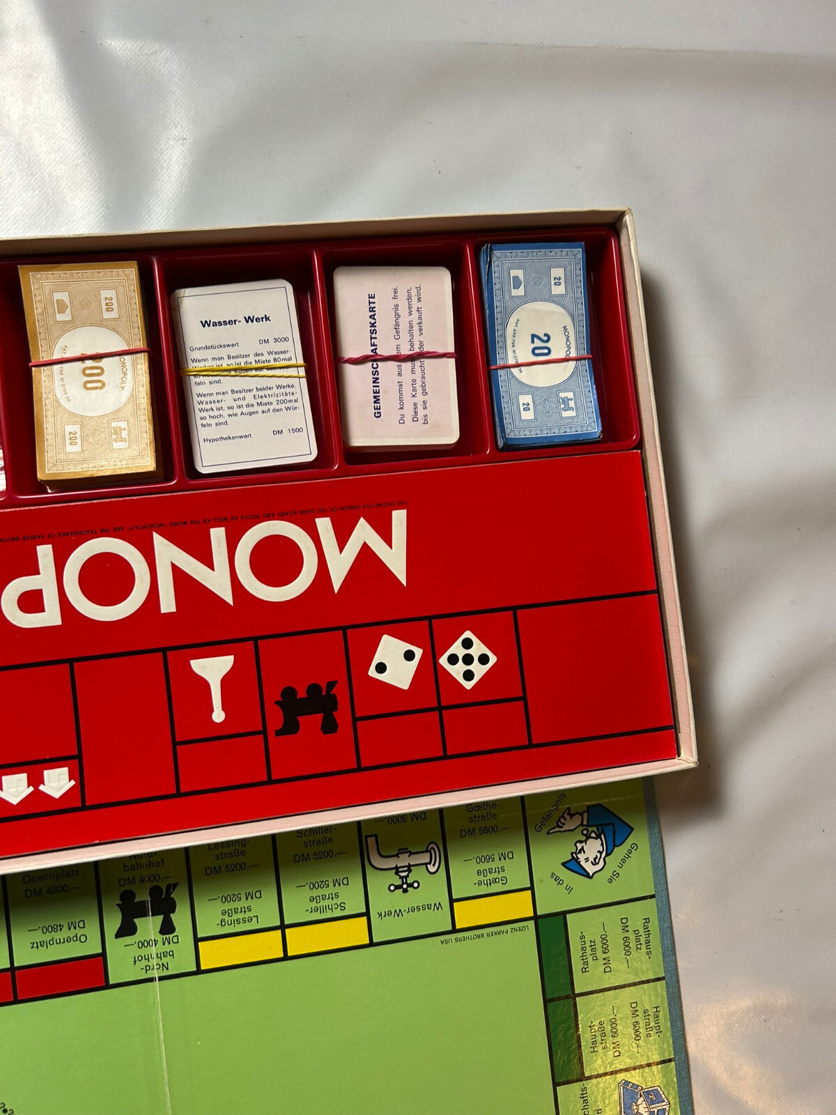 Monopoly DM Parker Spiel Brettspiel Retro 601 1009 - Vollständig - Ansicht 9