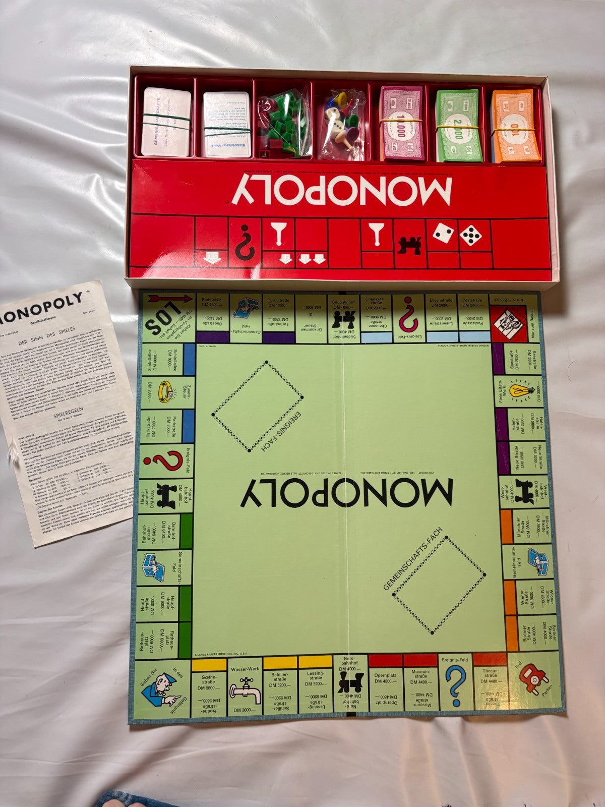 Monopoly DM Parker Spiel Brettspiel Retro  Vollständig - Ansicht 6