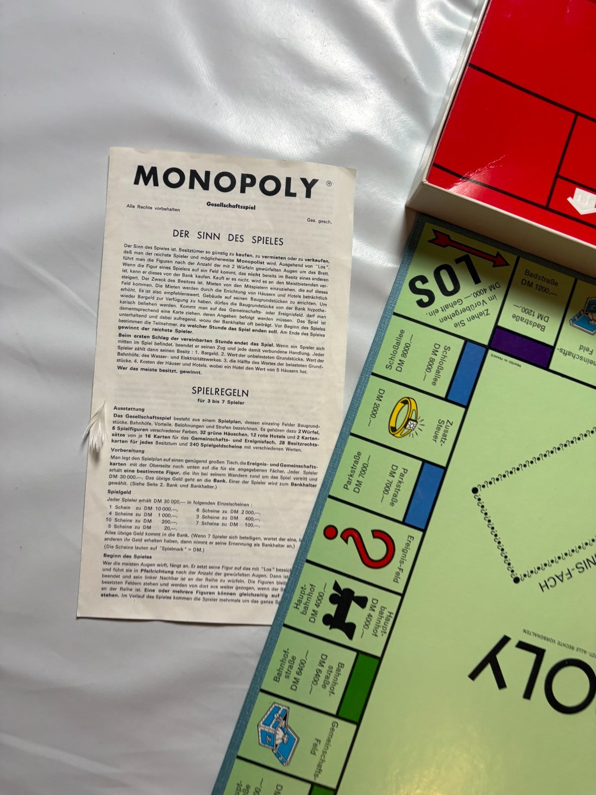 Monopoly DM Parker Spiel Brettspiel Retro  Vollständig - Ansicht 7