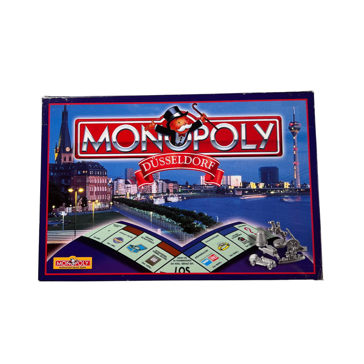 Monopoly Düsseldorf seltene Sonderausgabe 1998 Winning Moves – SKU A13514 – Gesellschaftsspiel gebraucht kaufen bei Brettspielimperium