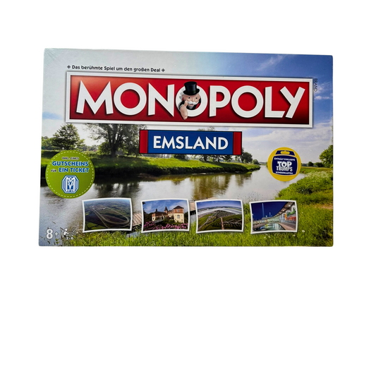 Monopoly Emsland Brettspiel Spiel Gesellschaftsspie Winning Moves - Neu in Folie - Ansicht 1