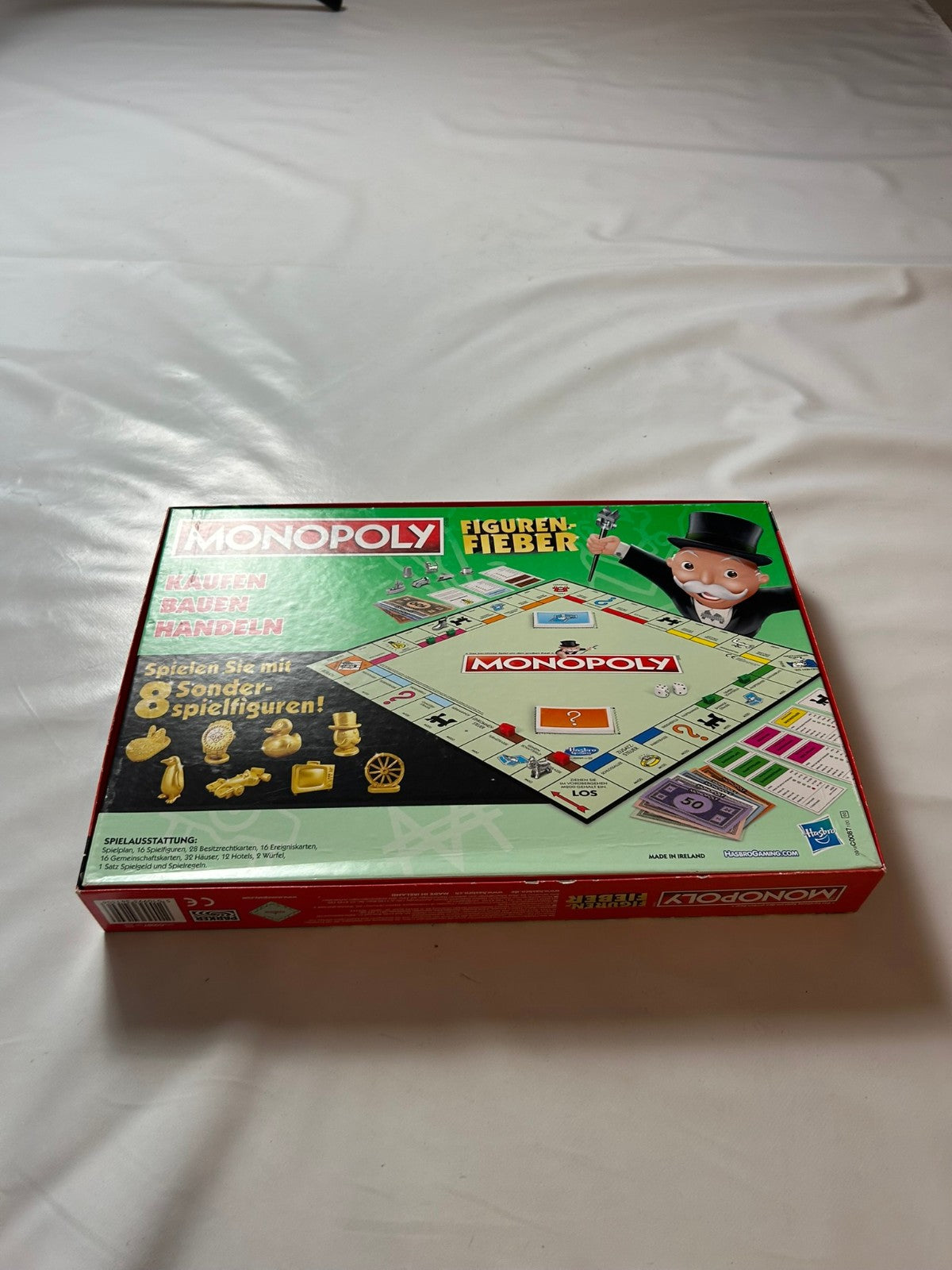 Monopoly Figuren Fieber Goldene Spielfiguren Parker Hasbro Vollständig - Ansicht 11