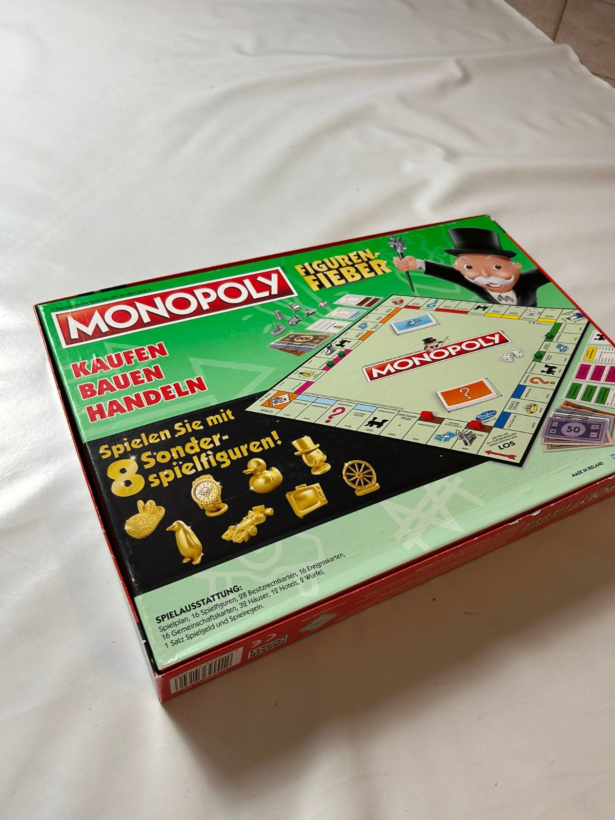 Monopoly Figuren Fieber Goldene Spielfiguren Parker Hasbro Vollständig - Ansicht 13