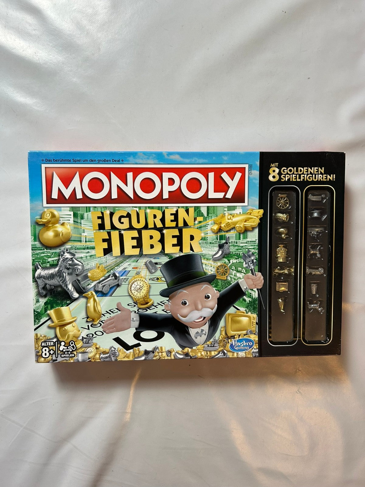 Monopoly Figuren Fieber Goldene Spielfiguren Parker Hasbro Vollständig - Ansicht 14