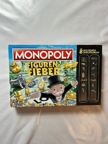 Monopoly Figuren Fieber Goldene Spielfiguren Parker Hasbro Vollständig - Ansicht 14