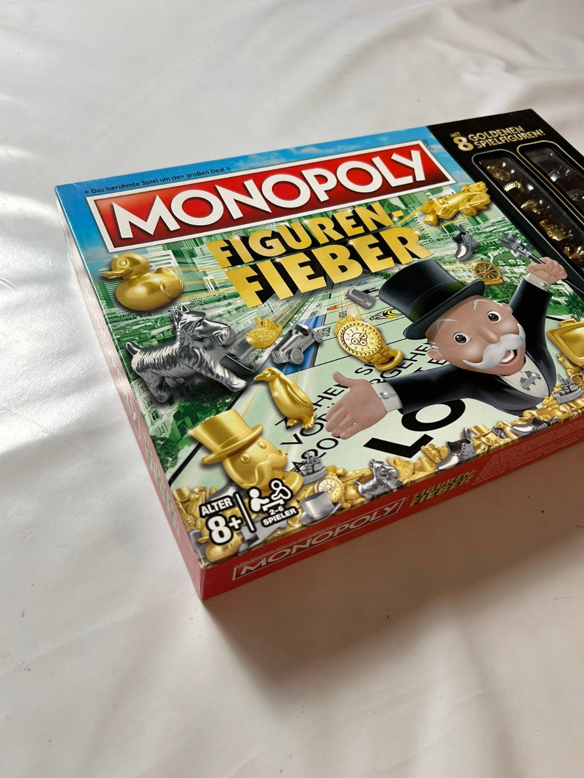 Monopoly Figuren Fieber Goldene Spielfiguren Parker Hasbro Vollständig - Ansicht 4
