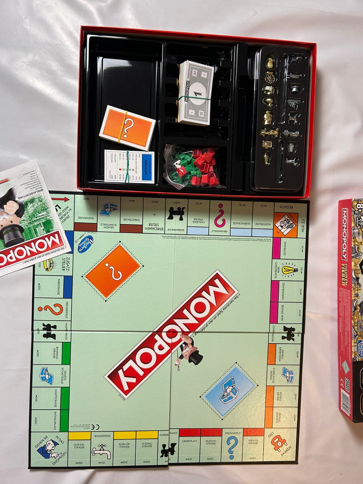 Monopoly Figuren Fieber Goldene Spielfiguren Parker Hasbro Vollständig - Ansicht 5