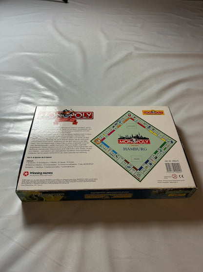 Monopoly Hamburg Brettspiel Spiel Hasbro Winning Mooves 1998  Unbespielt - Ansicht 12