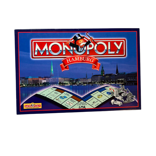 Monopoly Hamburg Brettspiel Spiel Hasbro Winning Mooves 1998 - Unbespielt – SKU A9558 – Gesellschaftsspiel gebraucht kaufen bei Brettspielimperium