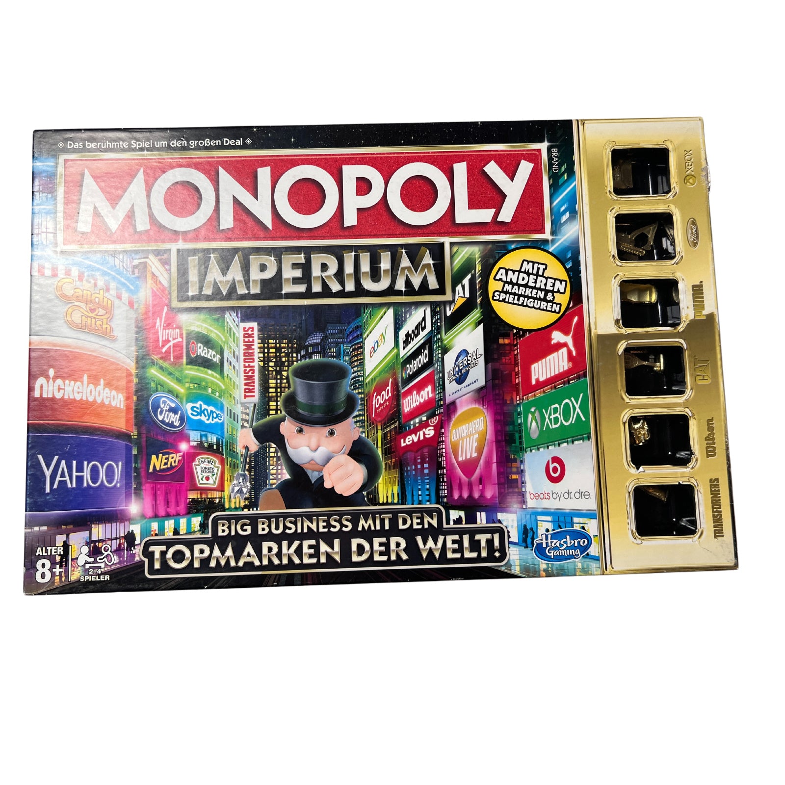 MONOPOLY IMPERIUM Gold Edition -Andere Markern - Hasbro 2015 – SKU A5600 – Gesellschaftsspiel gebraucht kaufen bei Brettspielimperium