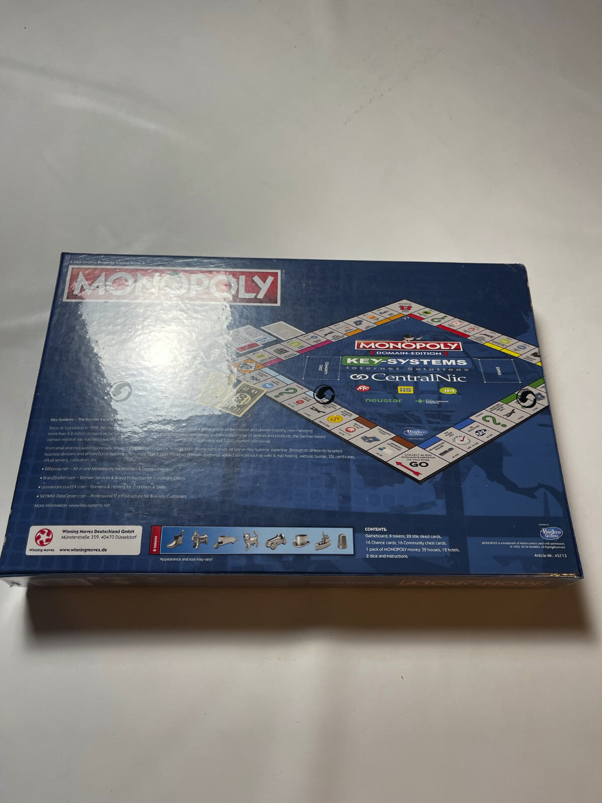 Monopoly Key Systems Domain Edition Englisch - Neu Versiegelt - Ansicht 2