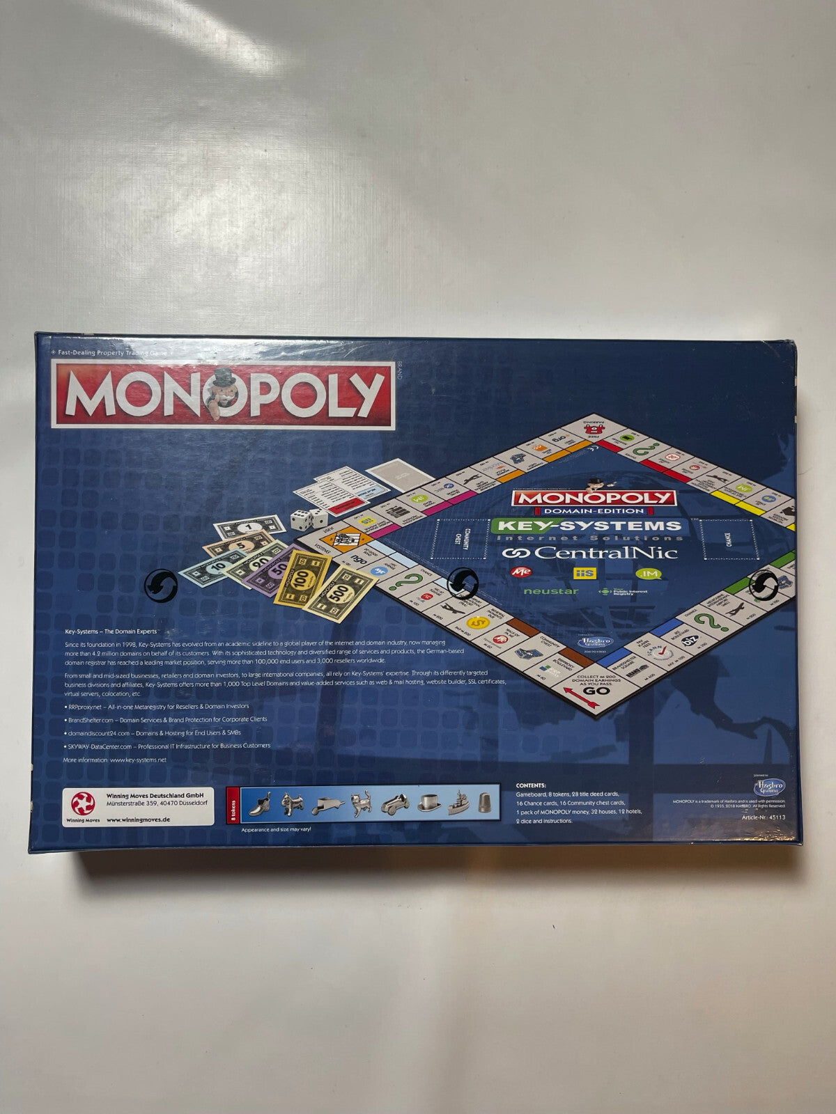 Monopoly Key Systems Domain Edition Englisch - Neu Versiegelt - Ansicht 5
