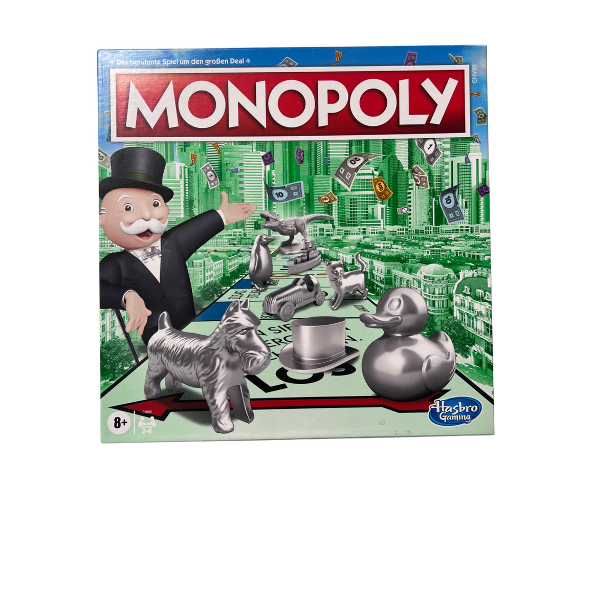 Monopoly Klassiker Hasbro Familienspiel – SKU A13437 – Gesellschaftsspiel gebraucht kaufen bei Brettspielimperium