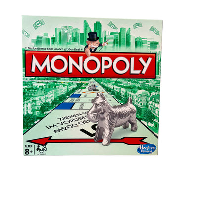Monopoly Klassiker Hasbro Familienspiel Unbespielt – SKU A14210 – Gesellschaftsspiel gebraucht kaufen bei Brettspielimperium