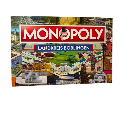 Monopoly Landkreis Böblingen Ausgabe Brettspiel - Neu in Folie - Ansicht 1