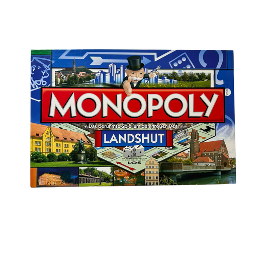 Monopoly Landshut Brettspiel Hasbro Parker Gesellschaftsspiel  - Vollständig - Ansicht 1