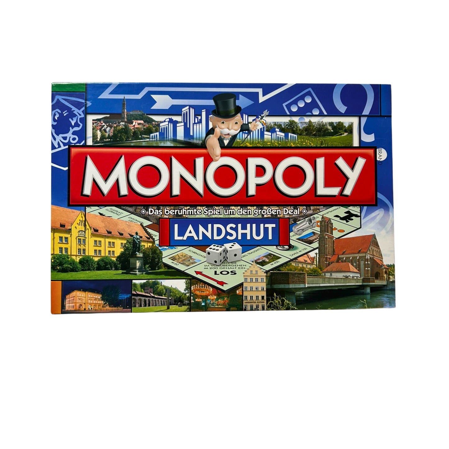 Monopoly Landshut Brettspiel Hasbro Parker Gesellschaftsspiel – SKU A4633 – Gesellschaftsspiel gebraucht kaufen bei Brettspielimperium