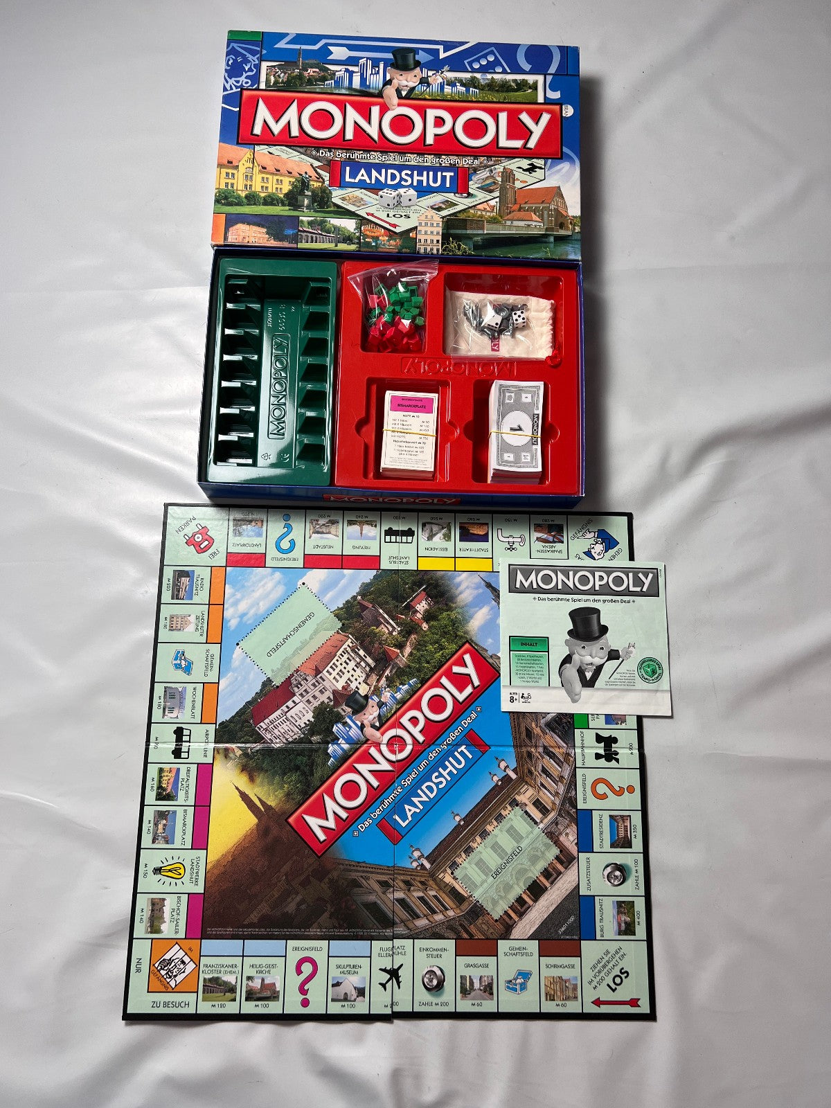 Monopoly Landshut  Hasbro Parker   Vollständig - Ansicht 2