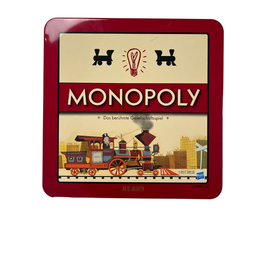 Monopoly Limitierte Sonderausgabe Blechdose - Hasbro – SKU A5939 – Gesellschaftsspiel gebraucht kaufen bei Brettspielimperium