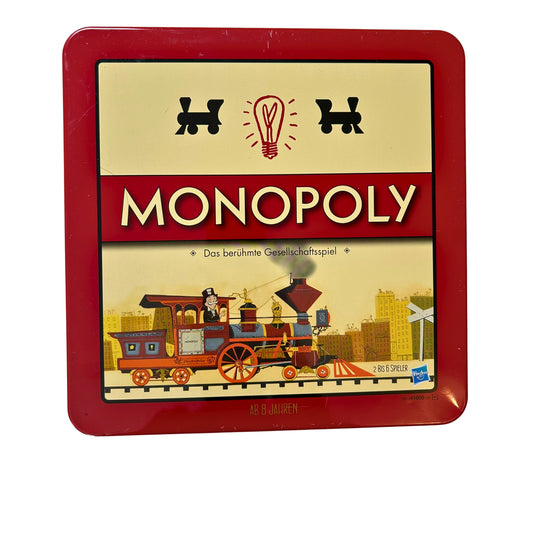 Monopoly Limitierte Sonderausgabe Blechdose - Hasbro – SKU A6357 – Gesellschaftsspiel gebraucht kaufen bei Brettspielimperium