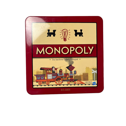 Monopoly Limitierte Sonderausgabe Blechdose - Hasbro – SKU A7047 – Gesellschaftsspiel gebraucht kaufen bei Brettspielimperium