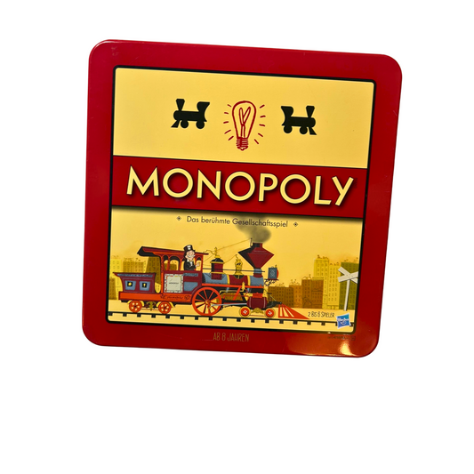 Monopoly Limitierte Sonderausgabe Blechdose Hasbro Brettspiel - Vollständig - Ansicht 1