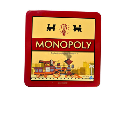 Monopoly Limitierte Sonderausgabe Blechdose Hasbro Brettspiel – SKU A8412 – Gesellschaftsspiel gebraucht kaufen bei Brettspielimperium
