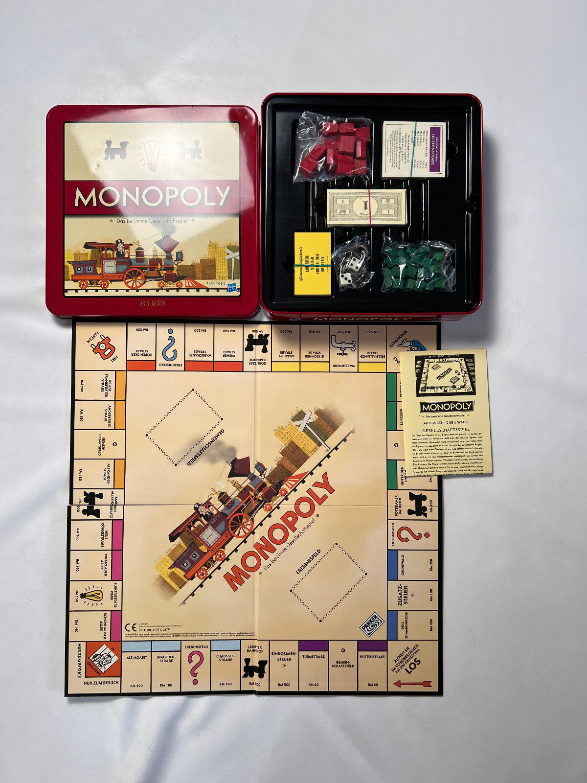 Monopoly Limitierte Sonderausgabe Blechdose  - Hasbro - Vollständig - Ansicht 2