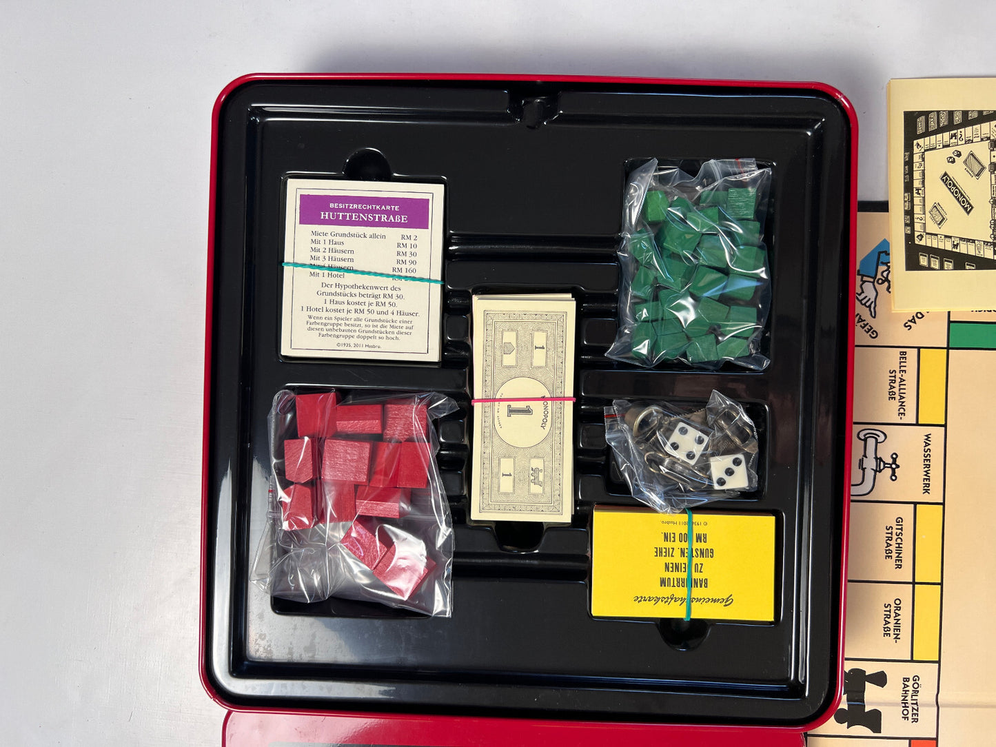 Monopoly Limitierte Sonderausgabe Blechdose  - Hasbro - Vollständig - Ansicht 3