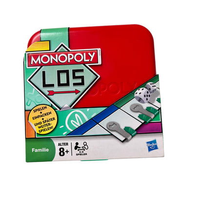 Monopoly Los Kompakt Edition Reise Spiel 2009 Hasbro - NEU – SKU A13521 – Gesellschaftsspiel gebraucht kaufen bei Brettspielimperium