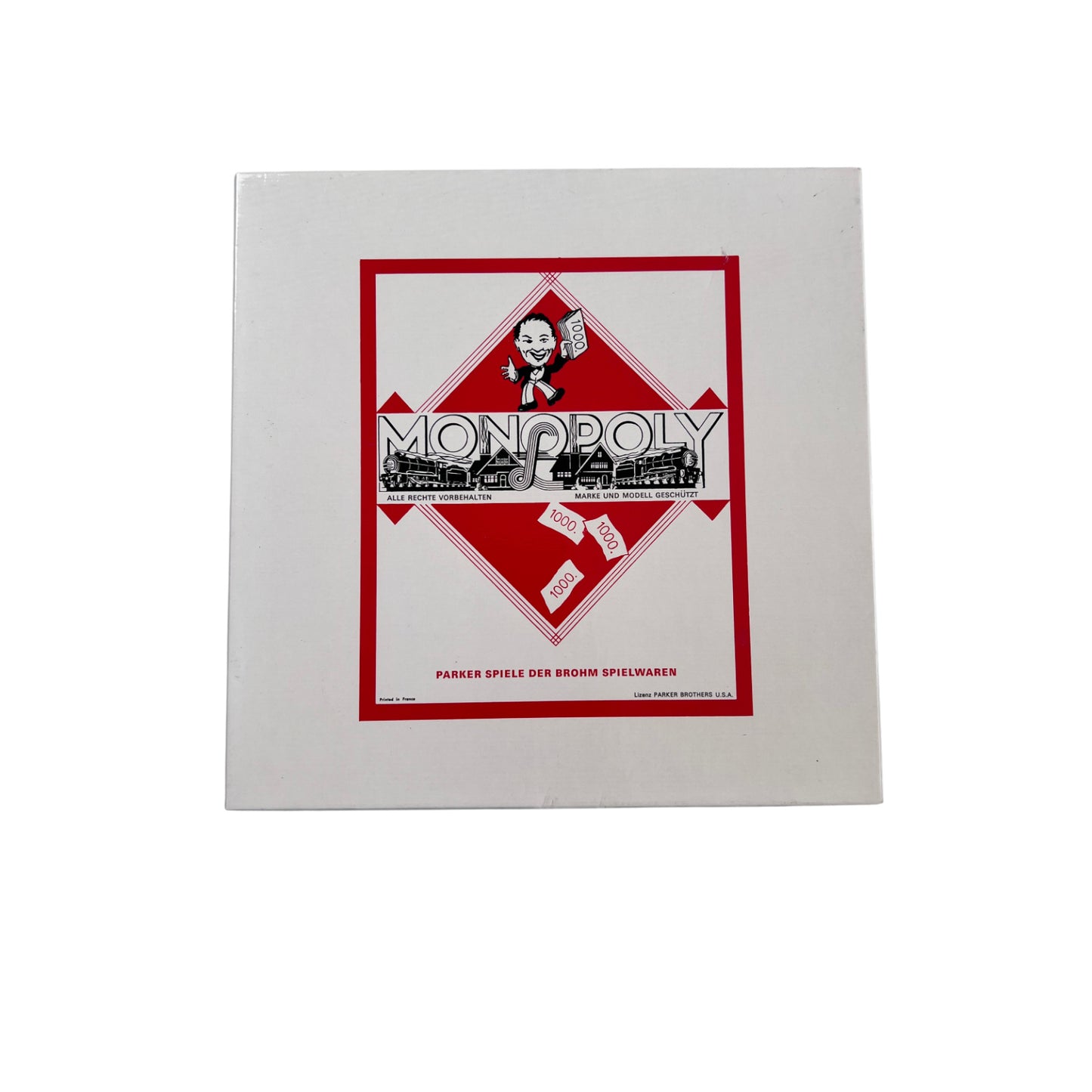 Monopoly Luxusausgabe Parker 6011011 Quadratisch DM Version – SKU A13819 – Gesellschaftsspiel gebraucht kaufen bei Brettspielimperium