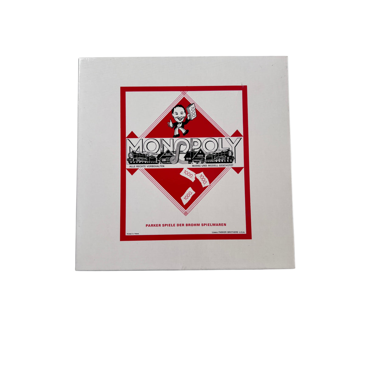 Monopoly Luxusausgabe Parker 6011011 Quadratisch DM Version – SKU A13819 – Gesellschaftsspiel gebraucht kaufen bei Brettspielimperium