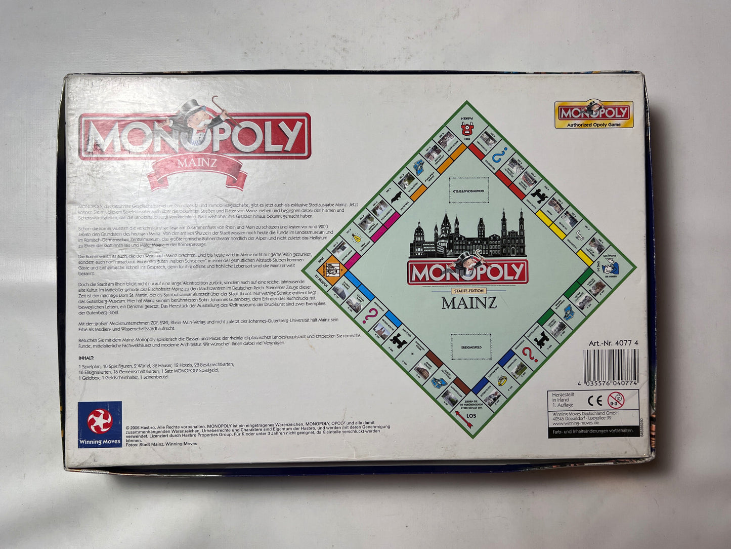 Monopoly Mainz - Winning Moves 2006 - Vollständig - Ansicht 12